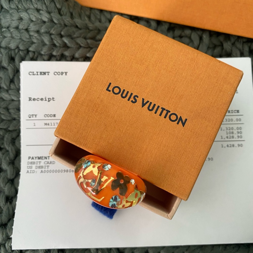 Louis Vuitton, Ring, Women's, Multicolored